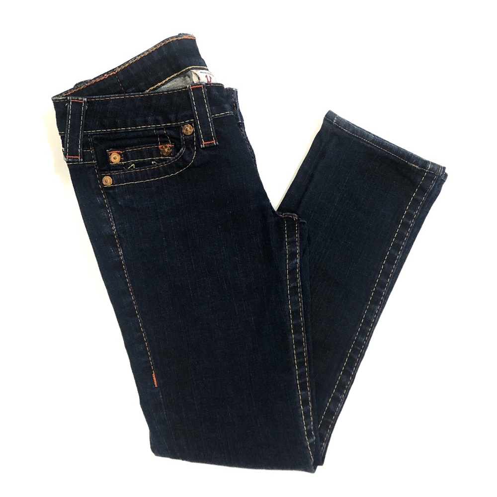 True Religion Dark Stella Skinny Jeans - Size 26